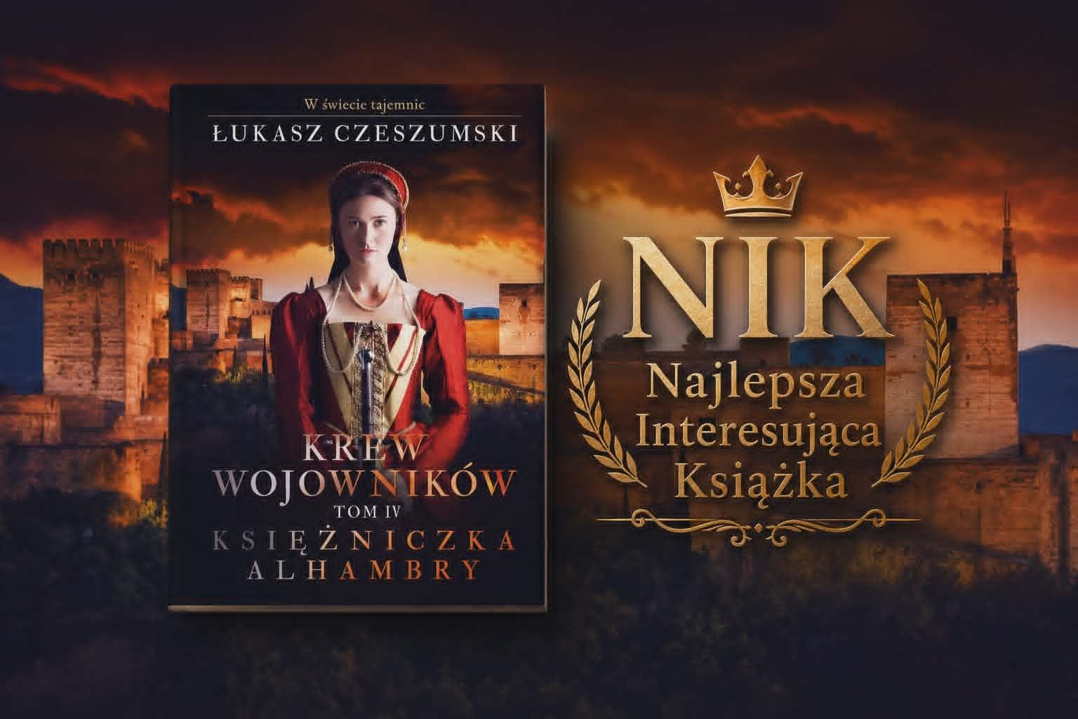 Krew, honor i przeznaczenie — „Księżniczka Alhambry. Krew wojowników” to fantasy, które rozpala wyobraźnię