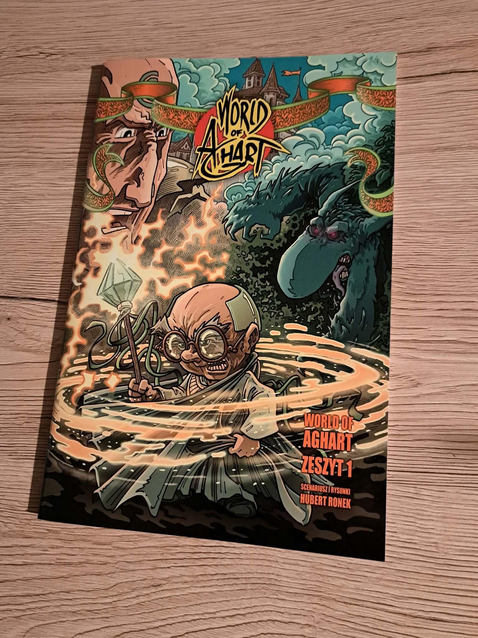 Mroczne intrygi i mistrzowska kreska, czyli wkraczamy do „World of Aghart”