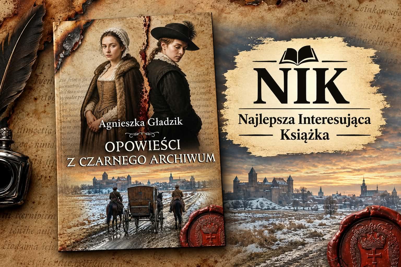 Czytelnicza uczta w cieniu wielkiej historii, czyli podróż do XVII-wiecznego Księstwa Pomorskiego. Wkraczamy do Czarnego Archiwum!